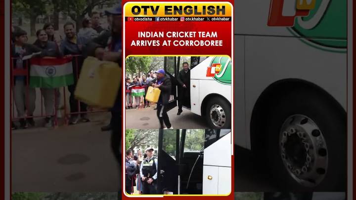 Indian Team Arrives At Corroboree Group Oval Stadium For 5-T20 Match Series Against Australia