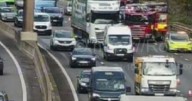 M6 traffic LIVE: Major UK motorway at standstill after crash between car and lorry