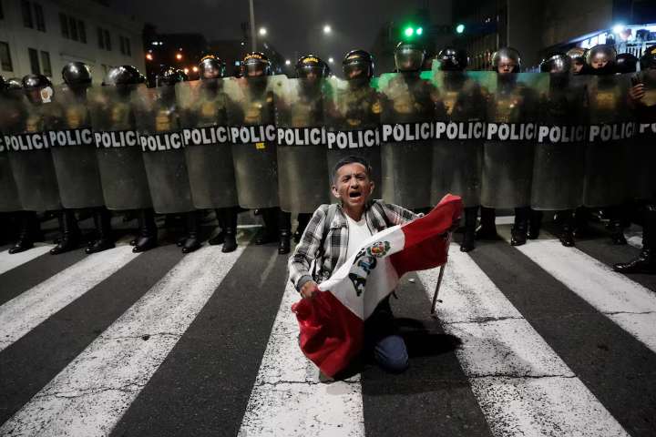 One Dies As Violent Protests Erupt Against Peru’s New President