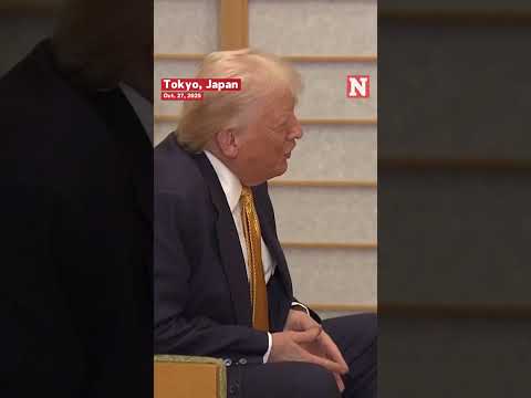 Trump Meets Japanese Emperor Naruhito At His Palace