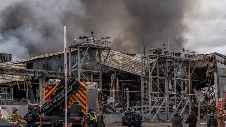 Russian missile and drone attacks kill 4 in Ukraine as Zelenskyy pleads for air defense