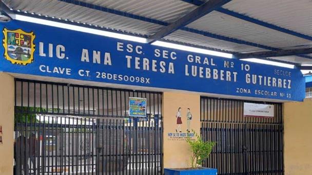 Suspenden clases en Secundaria General 10