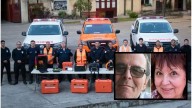 Bomberos voluntarios de Santa Fe viajaron a Chubut para buscar a la pareja de jubilados desaparecidos