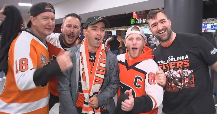 Philadelphia Flyers fans cheer team to 1st win of season after honoring late Bernie Parent
