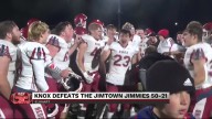 Knox Redskins knock Jimtown out of postseason in 50
