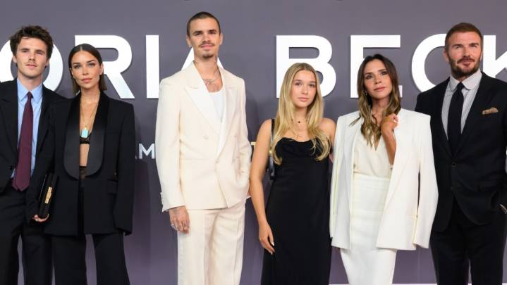 Harper & the Beckham Boys Bring Style to 'Victoria Beckham' Premiere