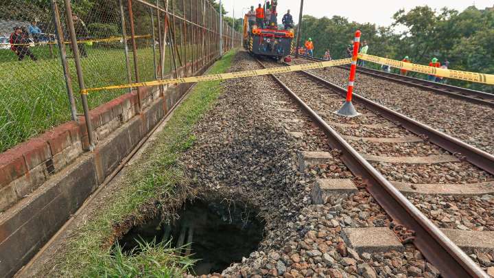 Estos fueron los anteriores daños en la vía férrea del Metro, ¿cuánto duraron sus arreglos?