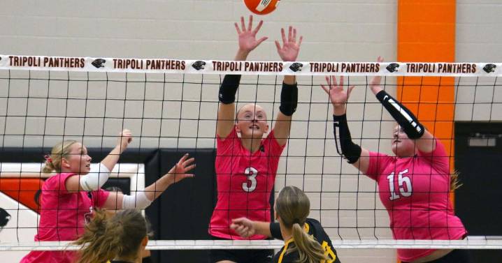 Janesville volleyball tops Tripoli for ISC North title