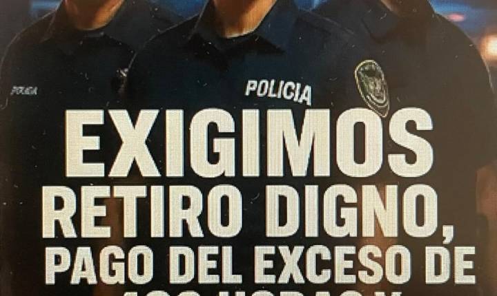 Lista la Policía para enfrentar ausentismo por el "Blue Flu"