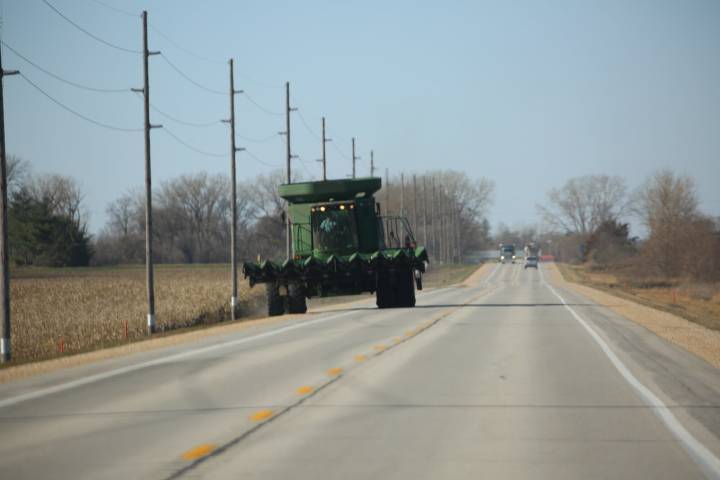 Farmers and motorists encouraged to share the road during harvest season