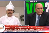 Guillermo Francos acusó en TN a Manu Jove de operar en su contra y el periodista se defendió vestido de cocinero