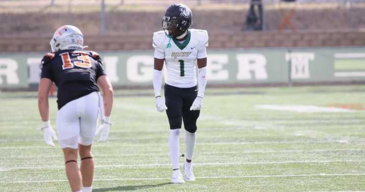 Rocky Mountain's Darius Haskin is NAIA special teams player of the week