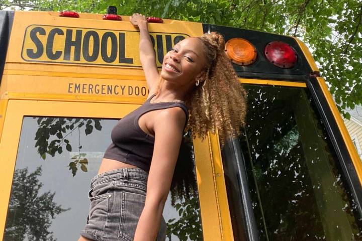 Woman Spends $35K Renovating School Bus to Avoid Paying Rent (Exclusive)