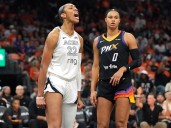 Wilson hits last-second jumper to lift Aces over Mercury 90