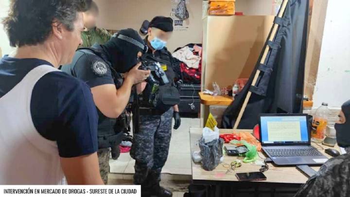 Intervención en Mercado de Drogas: siete imputados, tres con preventiva y otros veinte involucrados