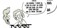 Dominga, la abuela de historieta que habla sin pelos en la lengua