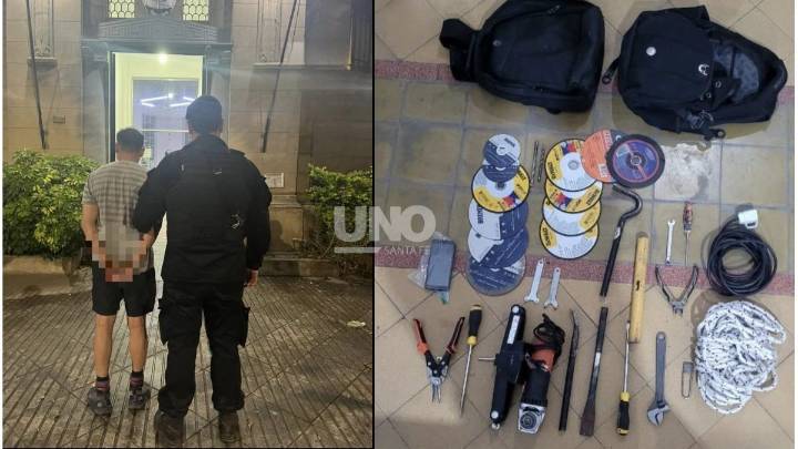 Aprehendieron a un ladrón con pedido de captura cuando intentaba robar en una escribanía del barrio Alvear