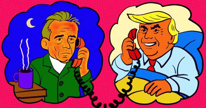 RFK Jr. Says Trump’s Late-Night Calls Took a Toll on Health
