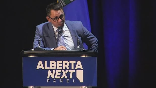 Premier's office staffer apologizes for remark he made to teen at Alberta Next panel
