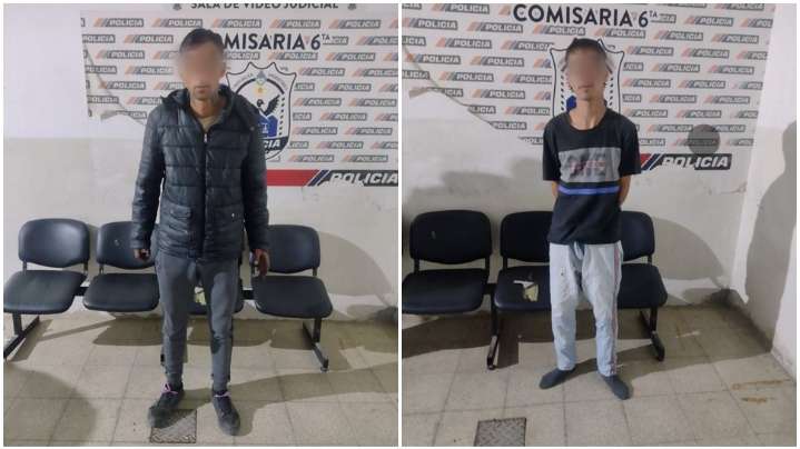 Persecución en la madrugada, dos ladrones fueron detenidos