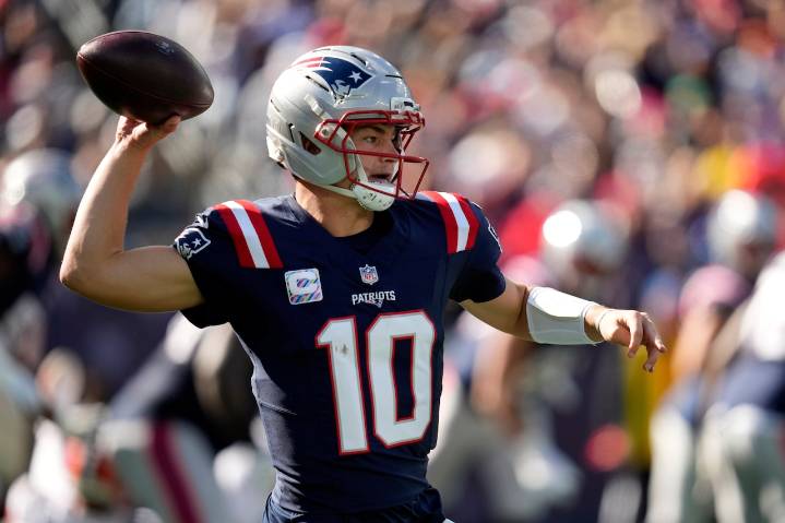 Patriots’ Drake Maye joins elite QB company after Week 8 win