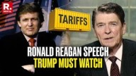 Ronald Reagan’s Historic Speech On Free Trade Trump & Team Must Watch Republic Videos