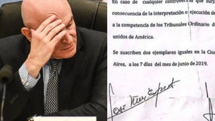Escala el escándalo: apareció un contrato por 1 millón de dólares entre Espert y Fred Machado