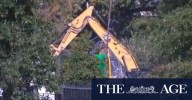 All the White House East Wing torn down for Trump renovation