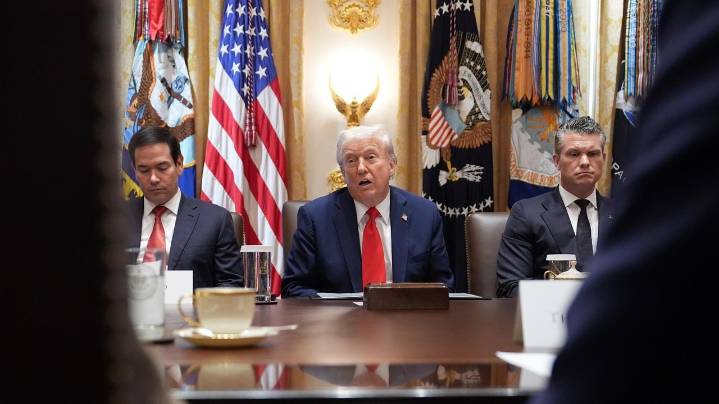 Trump sees peace — and personal vindication