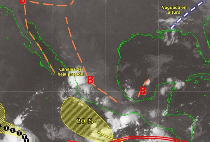 Clima en Guadalajara hoy: Octubre comienza con cielo medio nublado y temperaturas cálidas