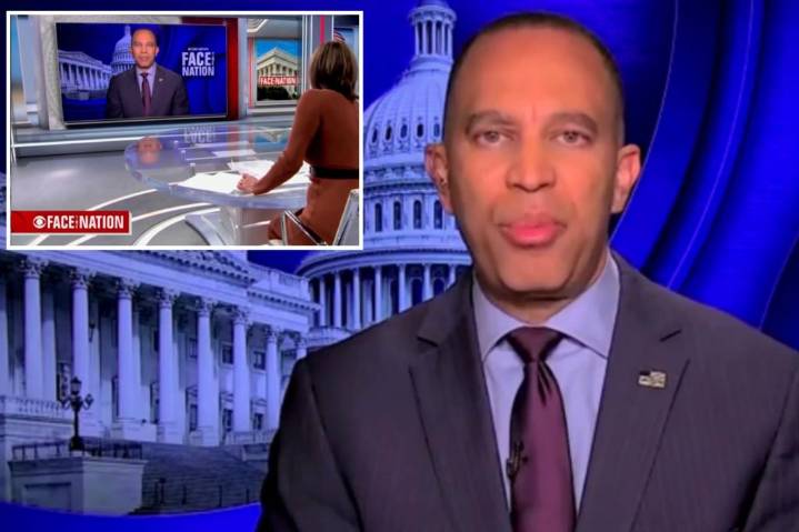 Jeffries spars with CBS host on claims the upcoming midterms will be 'rigged elections'