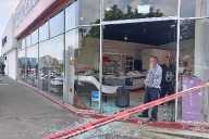 Intento de asalto a banco provoca caos en plaza