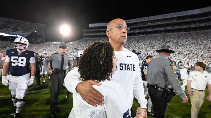 Penn State fires coach James Franklin amid midseason free fall in a lost season