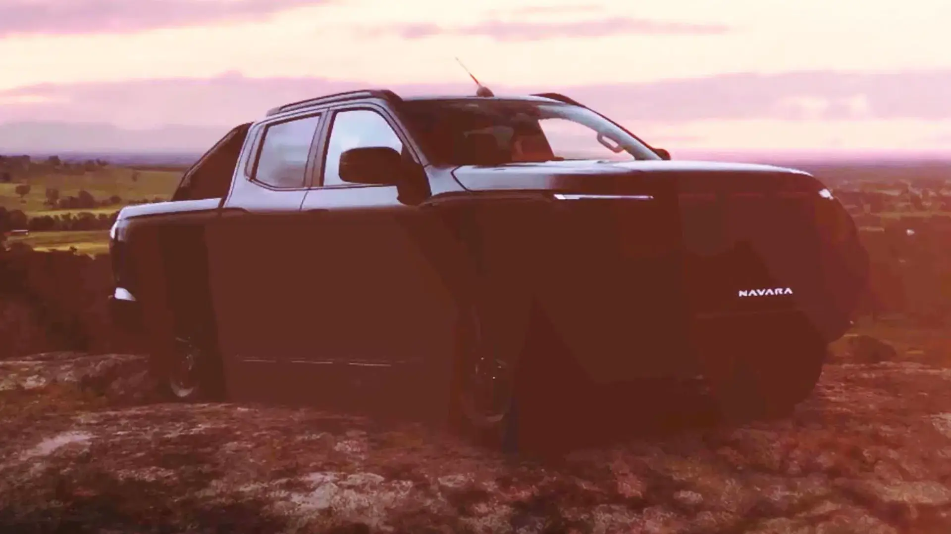 2026 Nissan Navara teased again looking a lot like a Mitsubishi Triton, reveal next month
