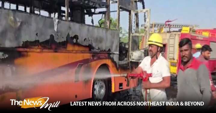Rajasthan: Private bus enroute to Jodhpur from Jaisalmer catches fire, several casualties reported