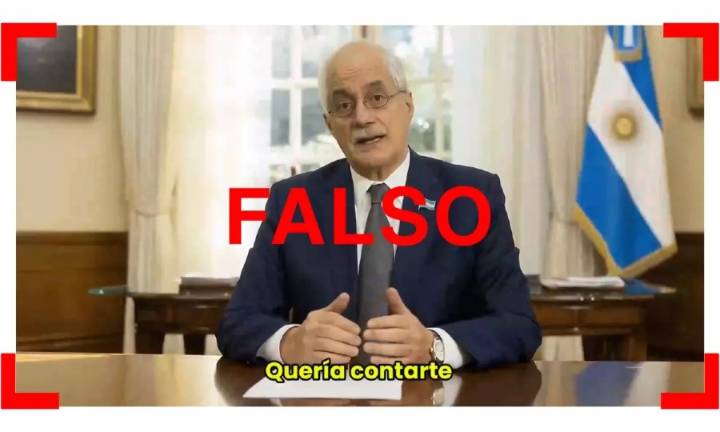 No, este video donde Jorge Taiana supuestamente dice que se dio de baja de la candidatura a diputado nacional no es real: está hecho con IA