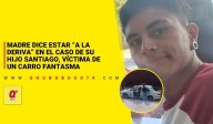 Madre dice estar “a la deriva” en el caso de su hijo Santiago, víctima de un carro fantasma