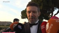 Antonio Banderas desvela los motivos por los que Stella se casa en Valladolid: "Ha sido muy emocionante, muy bonito"