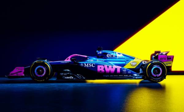 Con Neymar y Colapinto como estrellas, Alpine presentó sus nuevos colores para el GP de Estados Unidos