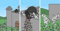 Artist Creates Cute Comics With Not-So-Cute Endings (25 Pics)