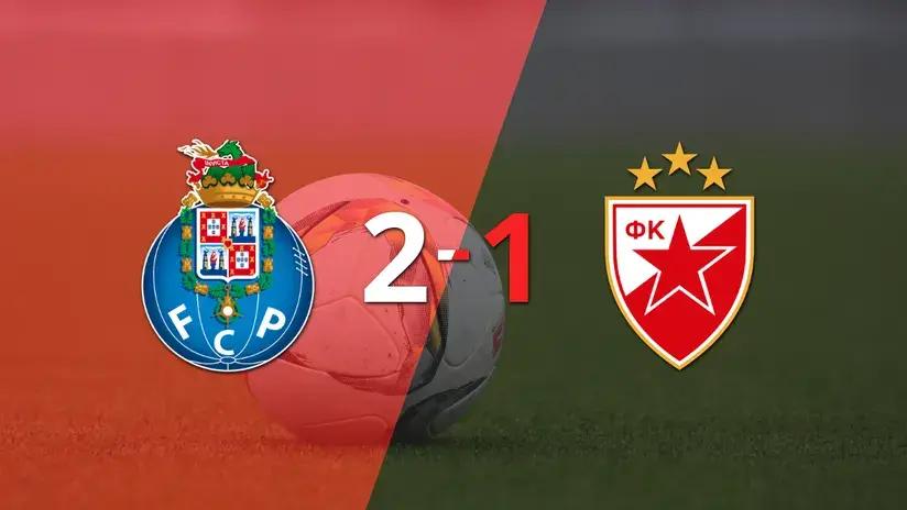 Europa League: Estrella Roja no pudo con Porto y perdió 2 a 1 tras gol agónico