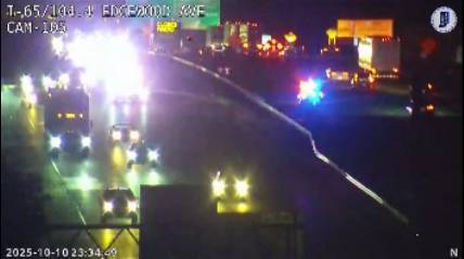 1 killed in I-65 motorcycle crash on Indy's south side