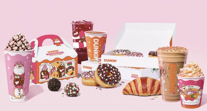 Dunkin’ unveils cookie butter cloud latte and first holiday