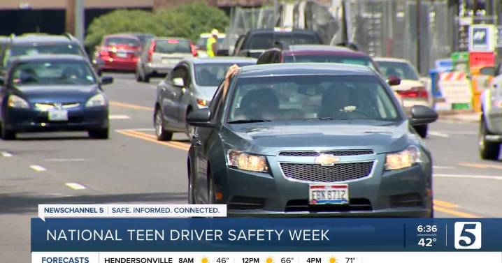 National Teen Driver Safety Week reminds parents to talk about safe driving