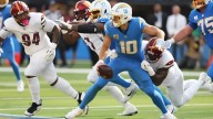 Chargers colapsan en SoFi: Washington remonta con 27 puntos consecutivos