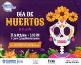 Invita Centro Cultural Quinta Carolina a su festival de Día de Muertos