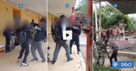 VIDEO | Alumnos fueron detenidos tras riña al interior de liceo en Vallenar: uno usó arma blanca