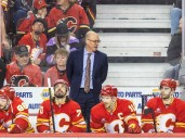 Flames extend head coach Ryan Huska