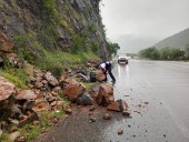 Alertan contra deslaves en carretera Rumbo Nuevo