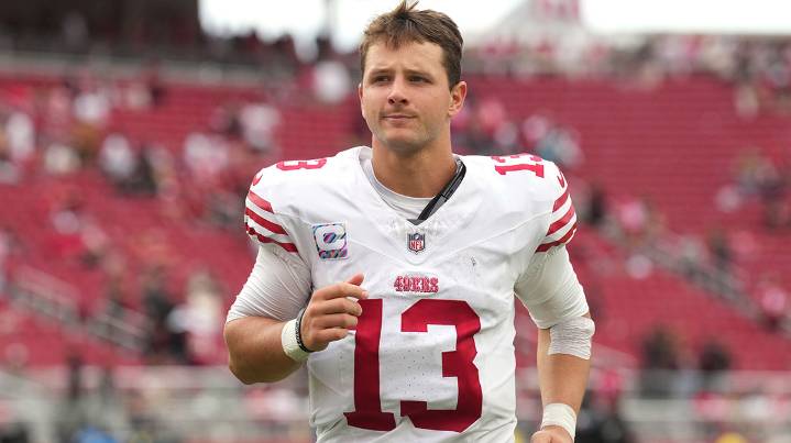 49ers will be without Brock Purdy, Ricky Pearsall vs. Texans
